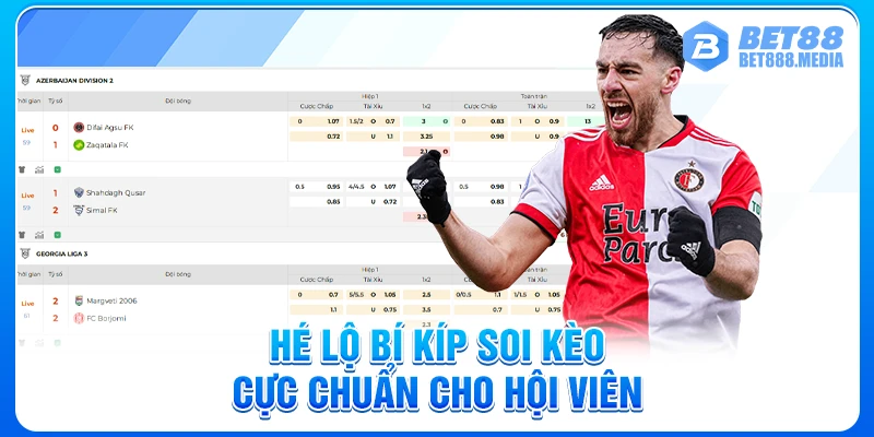 Hé lộ bí kíp soi kèo cực chuẩn cho hội viên